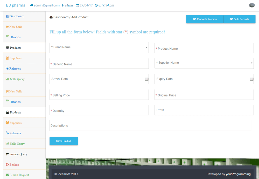 Pharmacy Management System